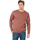 Bella + Canvas Unisex Drop Shoulder Fleece S MAUVE
