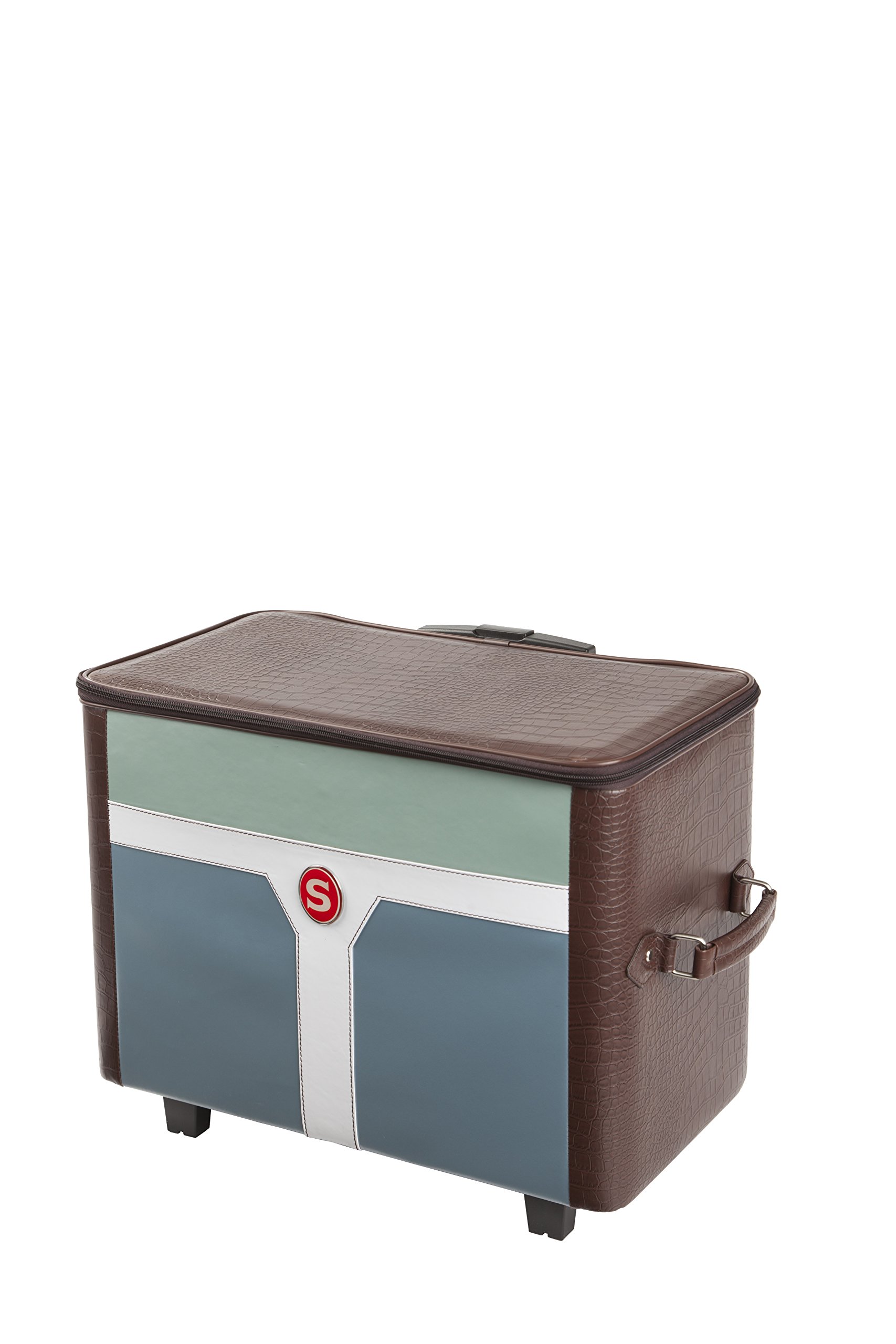 ORIGINAL Singer 19" Sewing Machine Case On Wheels Roller Carrying Bag