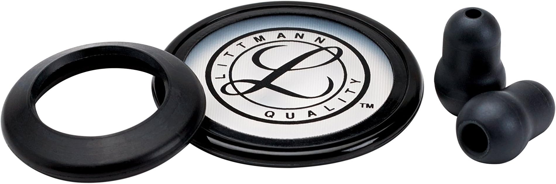 3M Littmann 40005 Stethoscope Spare Parts Kit, Classic II S.E. - Black