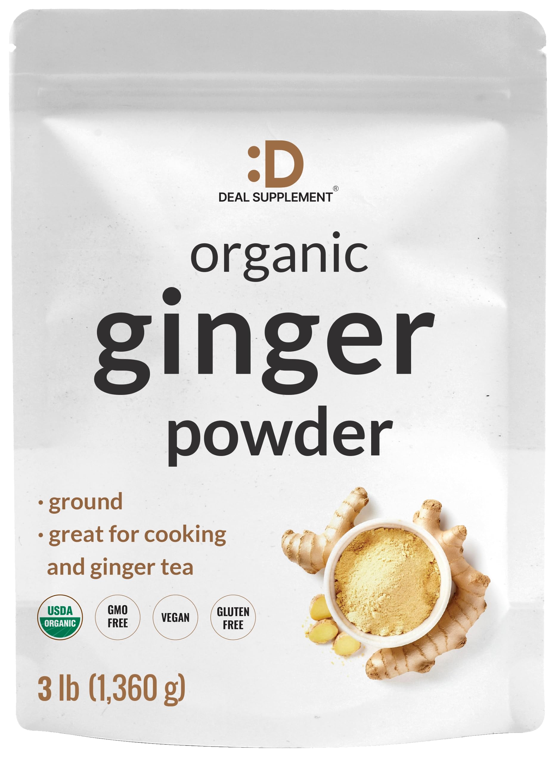 Organic Fresh Ginger Powder