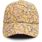 JANGANNSA Dinosaur Boys Girls Caps Embroidery Baby Baseball Caps Cotton Infant Toddler Kids Hat Spring Summer Autumn 2-6Y