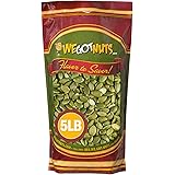 We Got Nuts Pumpkin Seeds Healthy Snacks 5Lbs (80oz) Bag | Raw Pepitas No Preservatives Added, 100% Natural With No Shell | F