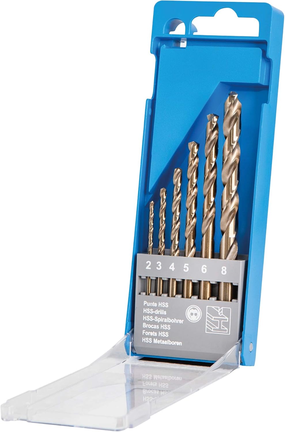 Krino 01155204 HSS-CO Re-Bore Cobalt Bits, Set of 6, Steel - Image 3