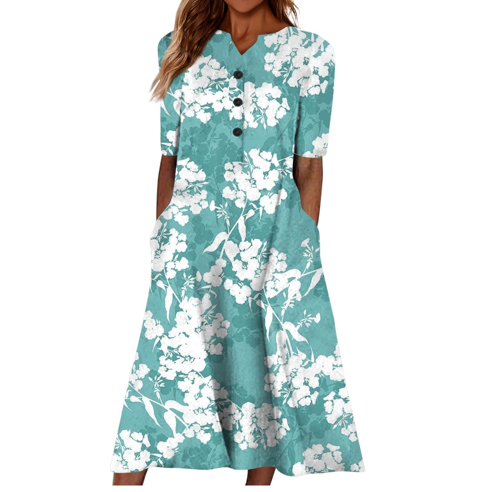 Mumu Dresses for Women Women's 2024 Casual Summer
