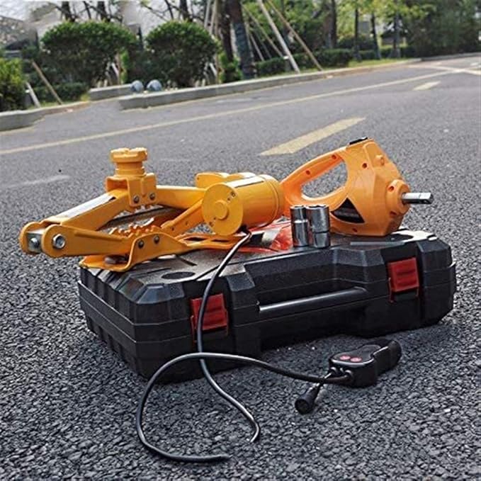 LYYJIAJU Electric Hydraulic Car Jack Powerful Hydraulic Jack,Impact wrench, Car Scissor Jack