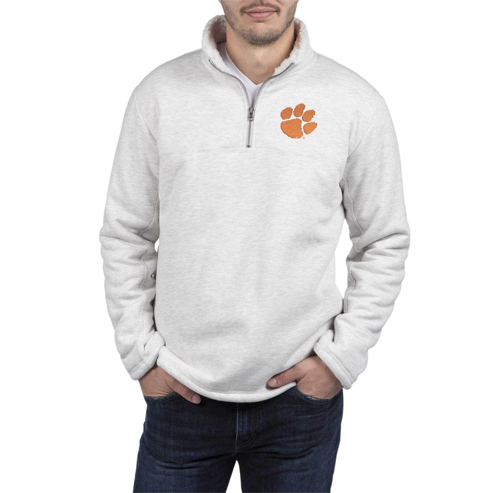 clemson sherpa pullover