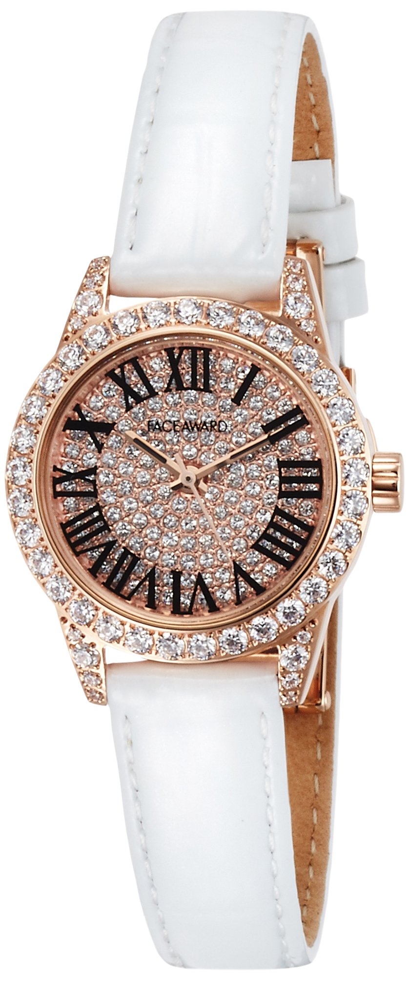 Mua Face Award GRACE-P RG/BK/WH Wristwatch, Black, Quartz Watch 