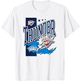 NBA Official Oklahoma City Thunder Barred Player T-Shirt