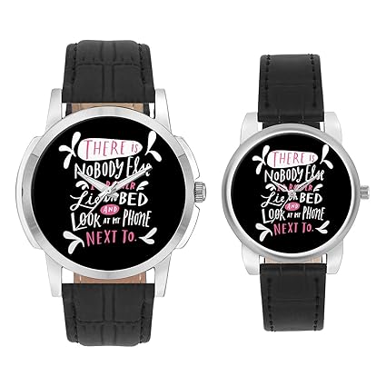 Gifts for Couple, Multicolor Dial Wrist Watch for Men and Women