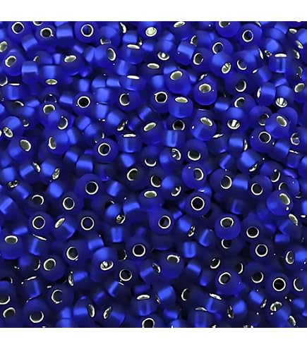 Miyuki Japanese Seed Beads - Round Rocailles - Silver Lined With AB, Matt Colors