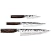 Shun Classic 9-teiliges Messerblock Set - VG-MAX Stahlkern, Damast-Oberfläche, Inkl. Bambus-Block