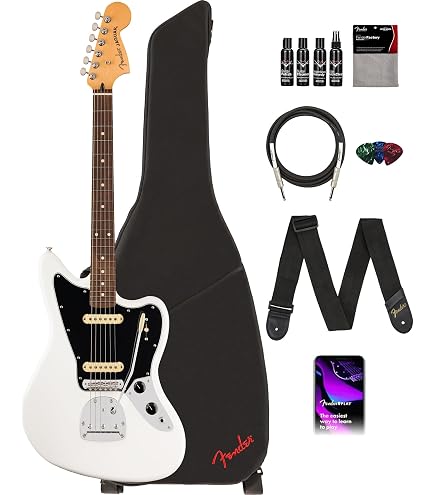 Amazon.com: Fender Vintera II '50s Jazzmaster - Desert Sand Bundle