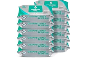 WipesPlus Disinfecting Wipes Bulk (960 Total Wipes) - 12 Packs of Industrial Strength Sanitizing Wipes - 80 Disinfectant Wipes per Pack - Made in USA