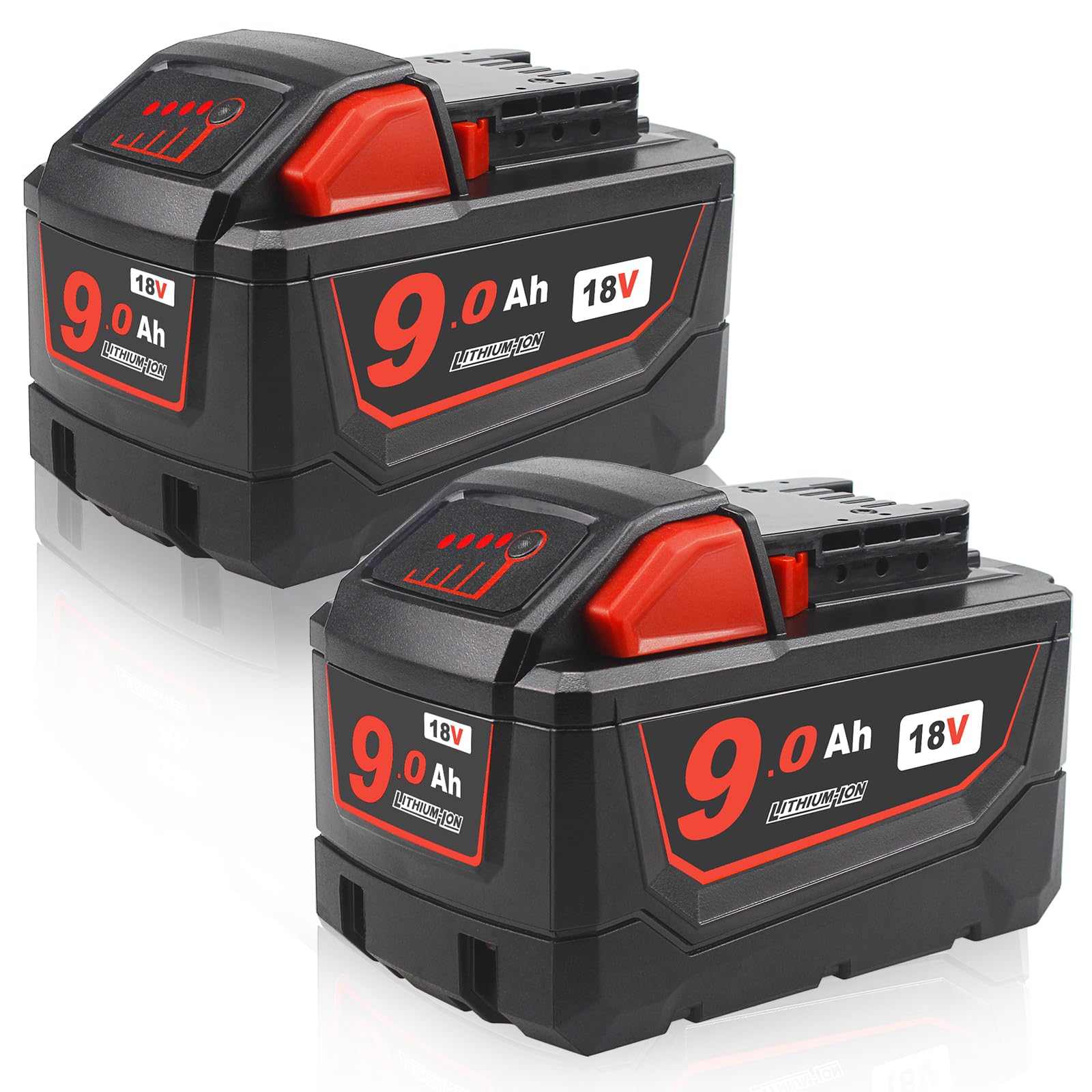 **ONLY ONE**ZLWAWAOL 18V 9.0Ah High-Capacity Replacement Battery for ...