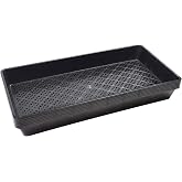 BeGrit 1020 Mesh Bottom Trays with Holes for Seed Starting Germination | 1020 mesh bottom trays, with holes. Heavy duty seed starting trays. Soil blocking, seed germination use. Durable, reusable