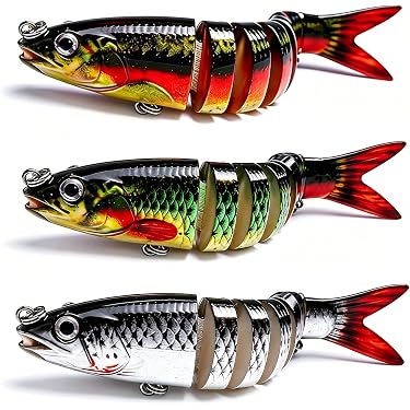 field test fishing lures J-Spec 3