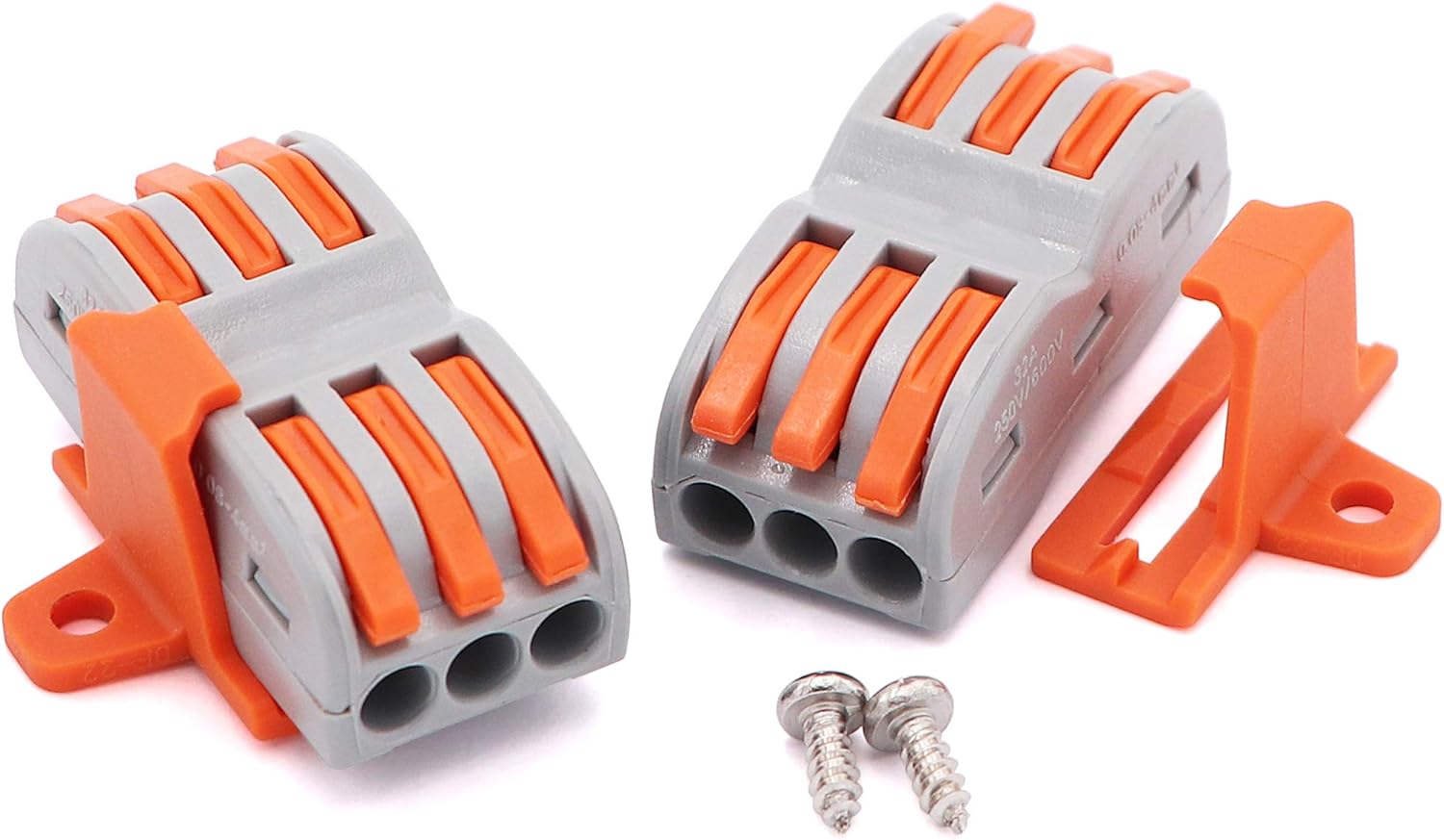 30PCS SPL3 Conductor Compact Splicing Connectors Wire Connectors for 3