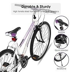 Hiland Women 26 Inch Mountain Bike, Mens and Womens