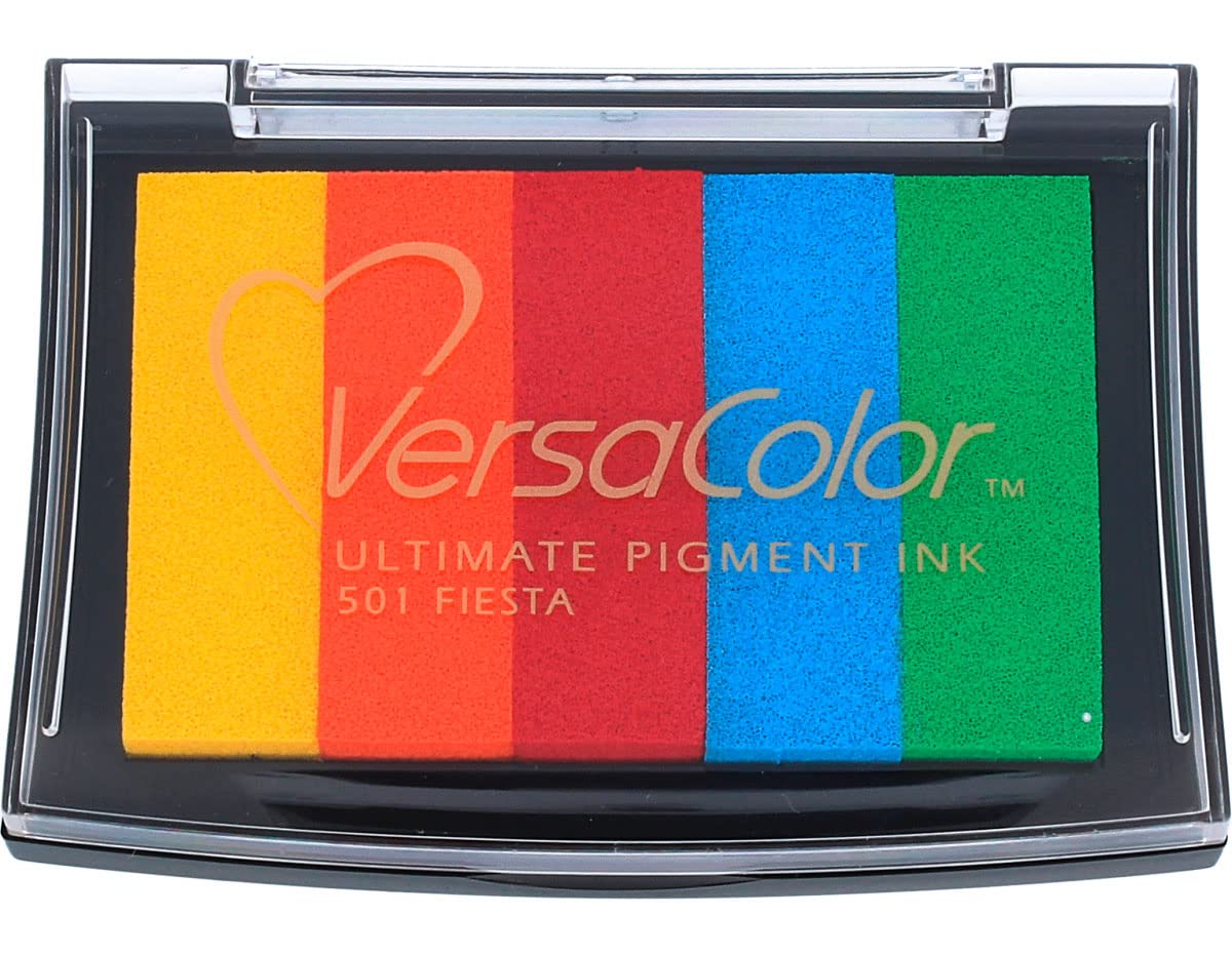 Tsukineko Versacolor Fiesta 5-Colour Ink Pad