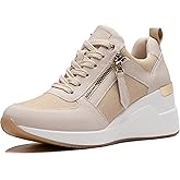 Viscozzy High Heel Wedge Sneakers for Women