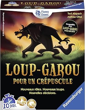 Ravensburger Jeu De Carte Loup Garou Pour Un Crepuscule Jeu D Ambiance Pour Adultes Et Enfants De 3 A 10 Joueurs A Partir De 10 Ans Version Francaise Amazon Fr Jeux Et Jouets