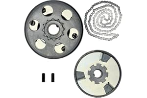 BZP Centrifugal Clutch 3/4" Bore 12 Tooth with #35 Chain 12T Go Kart Clutch Compatible with Minibike Fun Kart Predator 212 2-6.5HP Engine