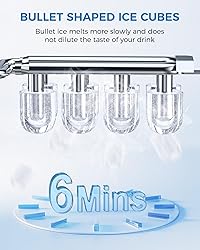 COWSAR Ice Maker Countertop, Portable Ice Machine