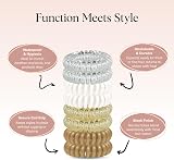 Kitsch 8-Piece Spiral Hair Coil Set Blonde Blonde view 4