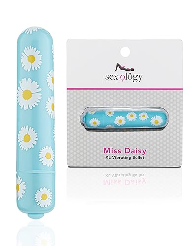Spencer's Sexology Miss Daisy 10-Function Waterproof Bullet Vibrator |  Flower Vibrator | 3.25 Inch in Saudi Arabia