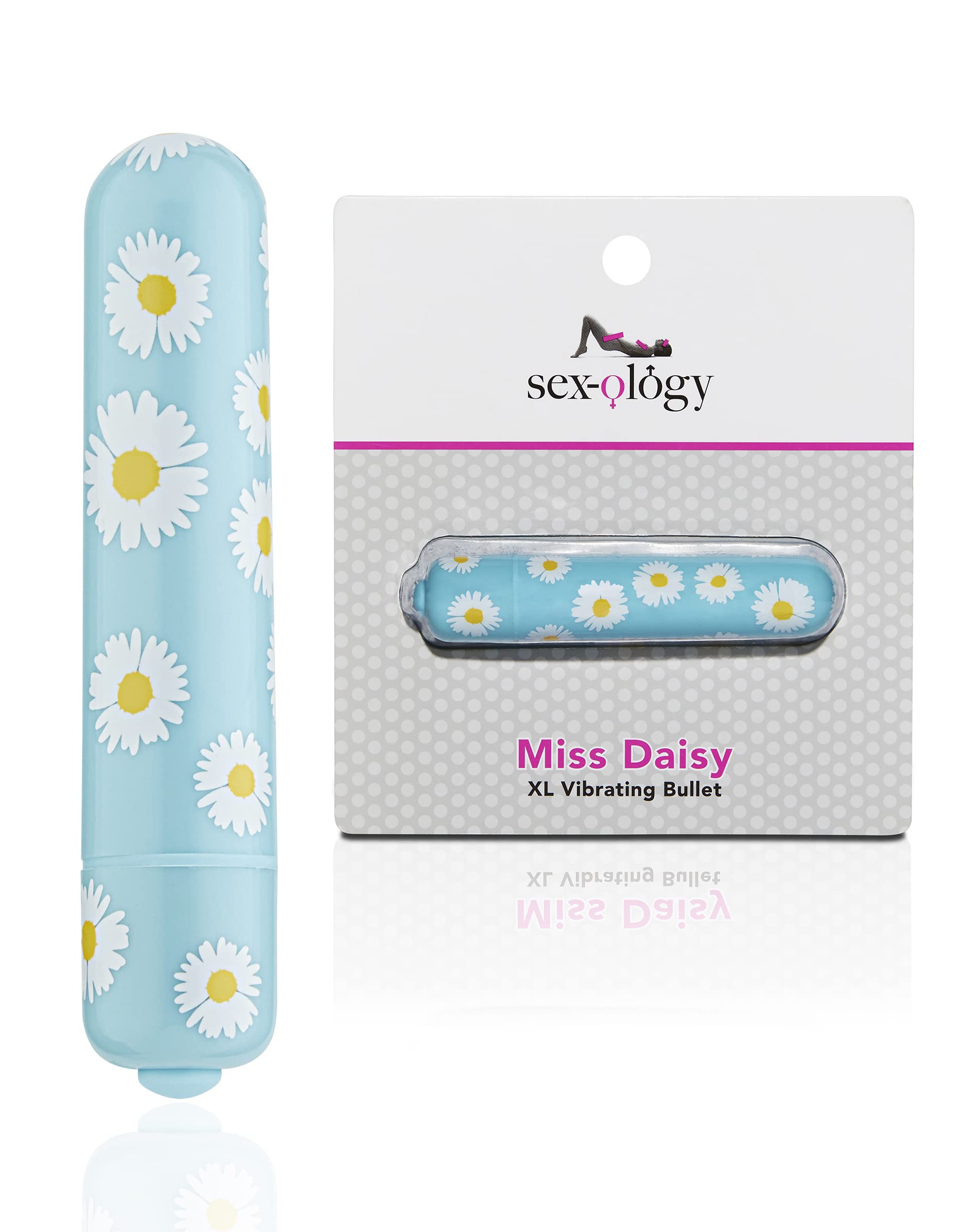 Spencer's Sexology Miss Daisy 10-Function Waterproof Bullet Vibrator |  Flower Vibrator | 3.25 Inch in Saudi Arabia | Whizz Bullets