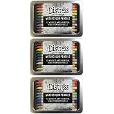 Ranger Ink Bundle - Tim Holtz Distress Watercolor Pencil Bundle Set 4, 5, &amp; 6 - Ideal for Watercoloring, Shading, and Sketching - Premium Art Supplies for Professional Artists