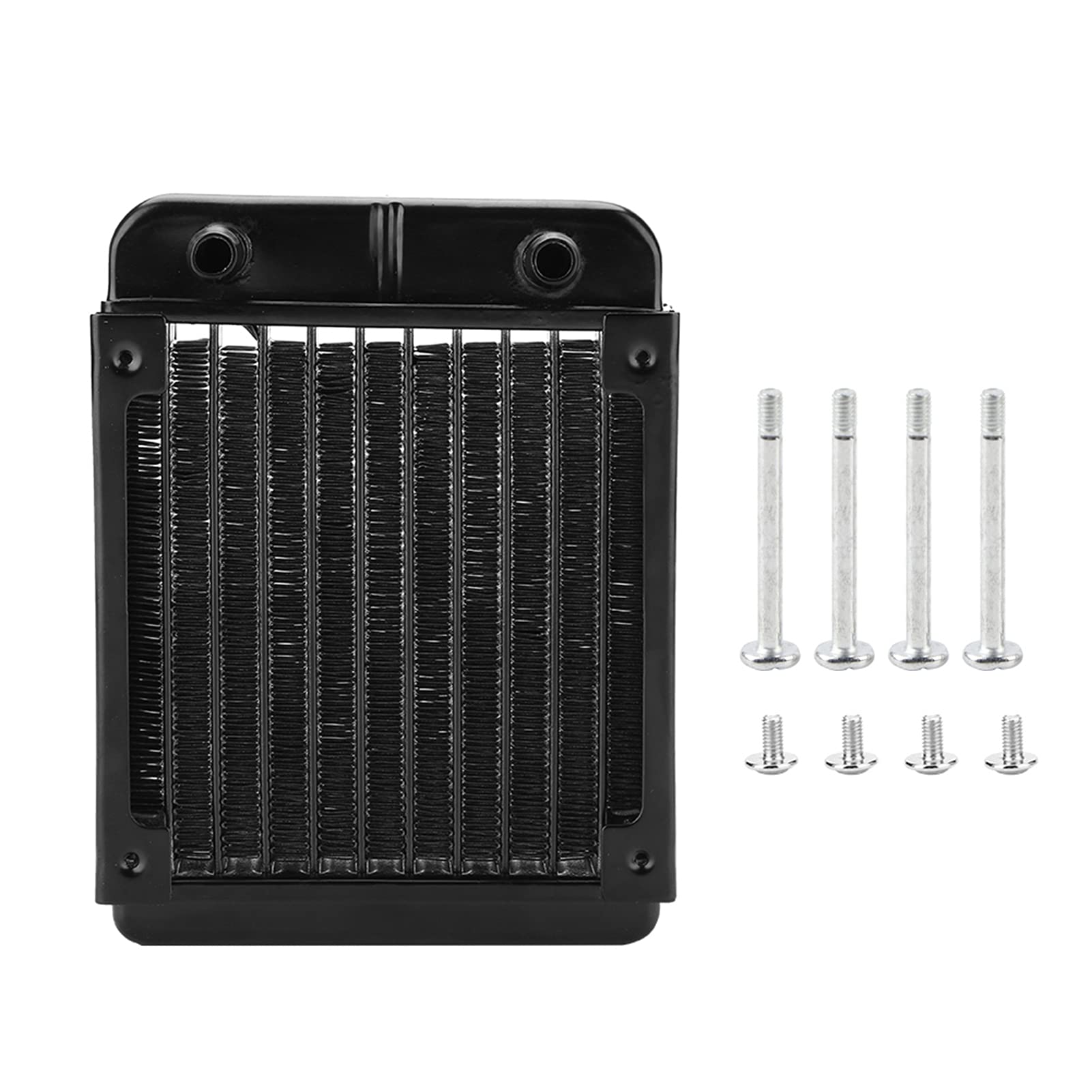 Water Cooling Radiator, 120MM Computer CPU Water Cooling Radiator Cooler Heatsink 10 Tubes