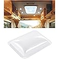 Kojem 18" x 26" RV Skylight Replacement Cover Compatible with RV Camper Food Truck Motorhome Roof Sunroof Fit Outer Dome Cover 14" x 22" RV Shower Skylight Openings Roof Vent Cover White