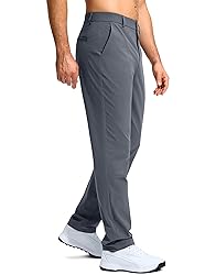 G Gradual Mens Golf Pants Stretch Dress Casual