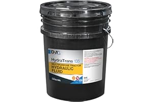 D-A LUBRICANT COMPANY 57508, Hydratrans 135 Premium Grade Transmission and Hydraulic Fluid, 5 Gallon