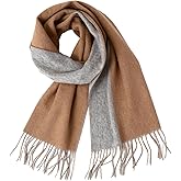 WAMSOFT Wool Scarf for Men Winter Scarves for Women Cold Whether Wrap