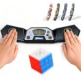 LogicTwist Professional Speed Cube Timer,Touch Control Timer with Display,Cube Race Stack Competition a Great Gift for Boys and Girls