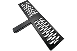 Geksion 24"X6" Anti-Slip Carbon Steel Receiver Hitch Step Receiver Hitch Pedal for 2" Opening