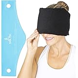 Arctic Flex Migraine Relief Ice Pack - Hat for Headaches - Flexible Cold and Hot Gel Wrap Eye Mask for Injuries to Head, Neck