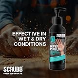 SCRUBB Super Protect Pre-Work Barrier Hand Cream 1L Non-Greasy Fragrance Free view 3