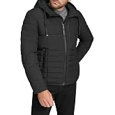 Andrew Marc Men's Quilted Puffer Hooded Jacket