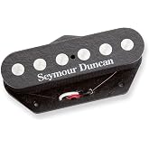 Seymour Duncan Quarter Pound Tele - Bridge - Tapped - Black | Quarter Pound Tele Lead delivers massive single-coil output, upper-mid growl and hard-driving twang. Made for Rock.
