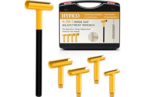 Hyfico 4 in 1 Hinge Gap Adjusting Wrench for Residential and Commercial, 2025 Newly Upgraded Door Hinge Adjustment Tool for Door Quick and Efficient Solutions, User-Friendly Adjustments Tools