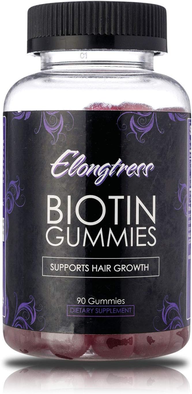 Biotin Gummies 5000mcg Per Serving 90 Gummies Per Bottle