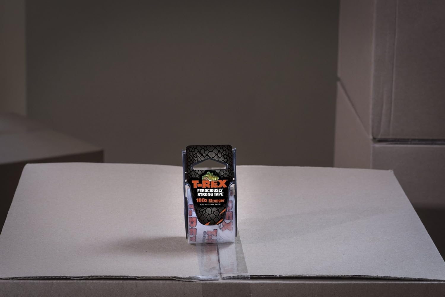 T-REX Clear Packing Tape with Dispenser, 1.88 in. x 15 yd. (284990) : Office Products