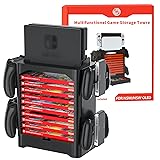 Multifunctional Game Disk Storage Tower for