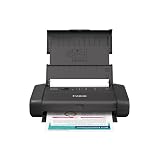 Canon PIXMA TR160 Wireless Portable Printer, 50-Sheet Paper Tray and 1.44" Display
