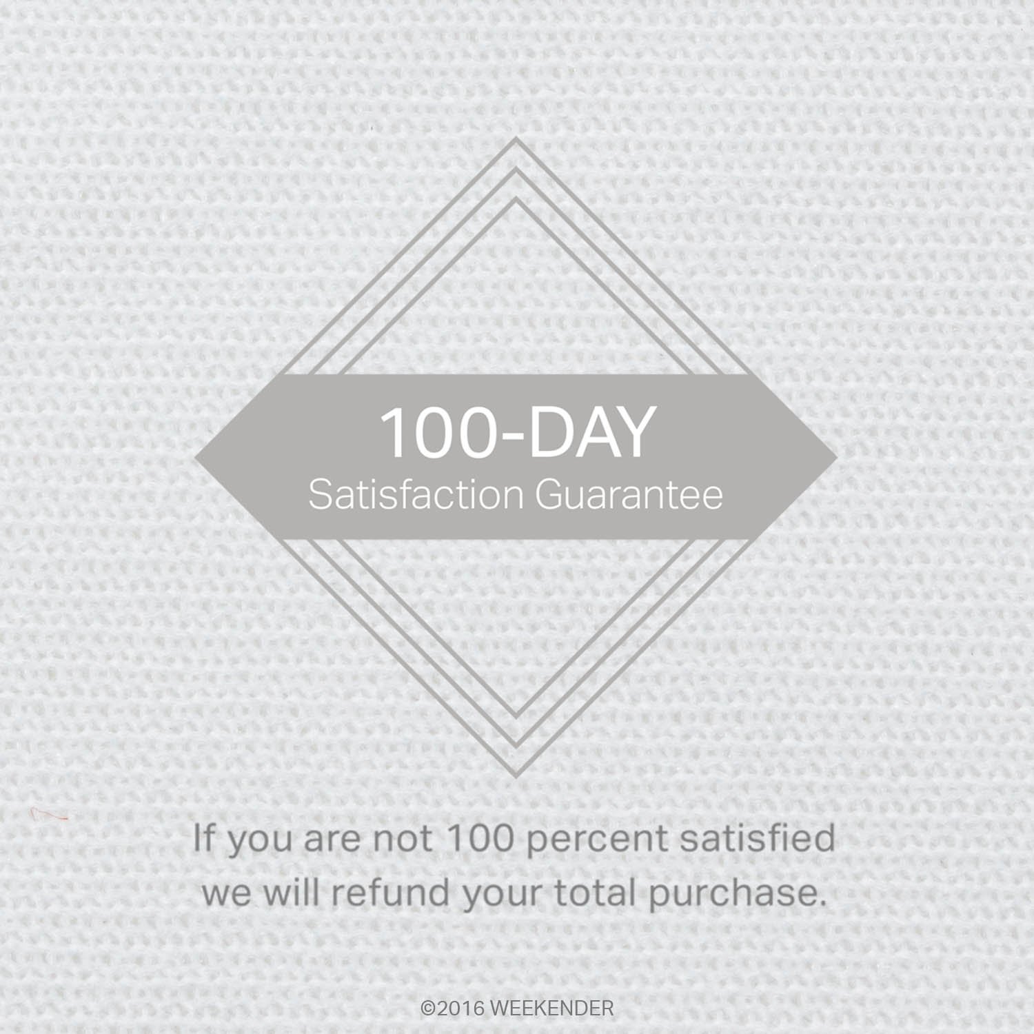 WEEKENDER Fitted Jersey Mattress Protector with Quiet Waterproof Barrier - Queen