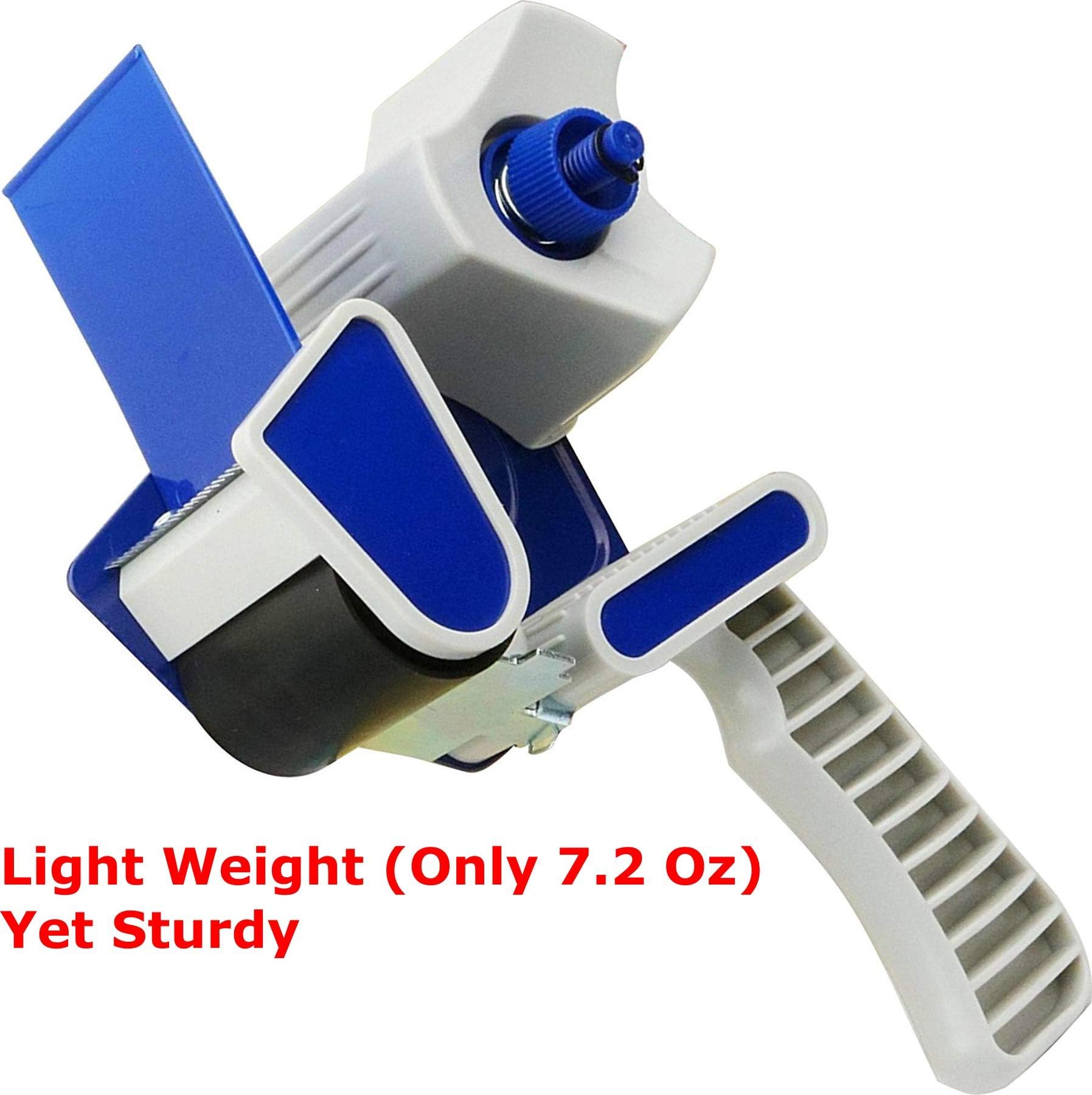 2-Inch Hand-Held Packing Tape Dispenser Gun, Light Weight (7.2 Oz) and Durable.