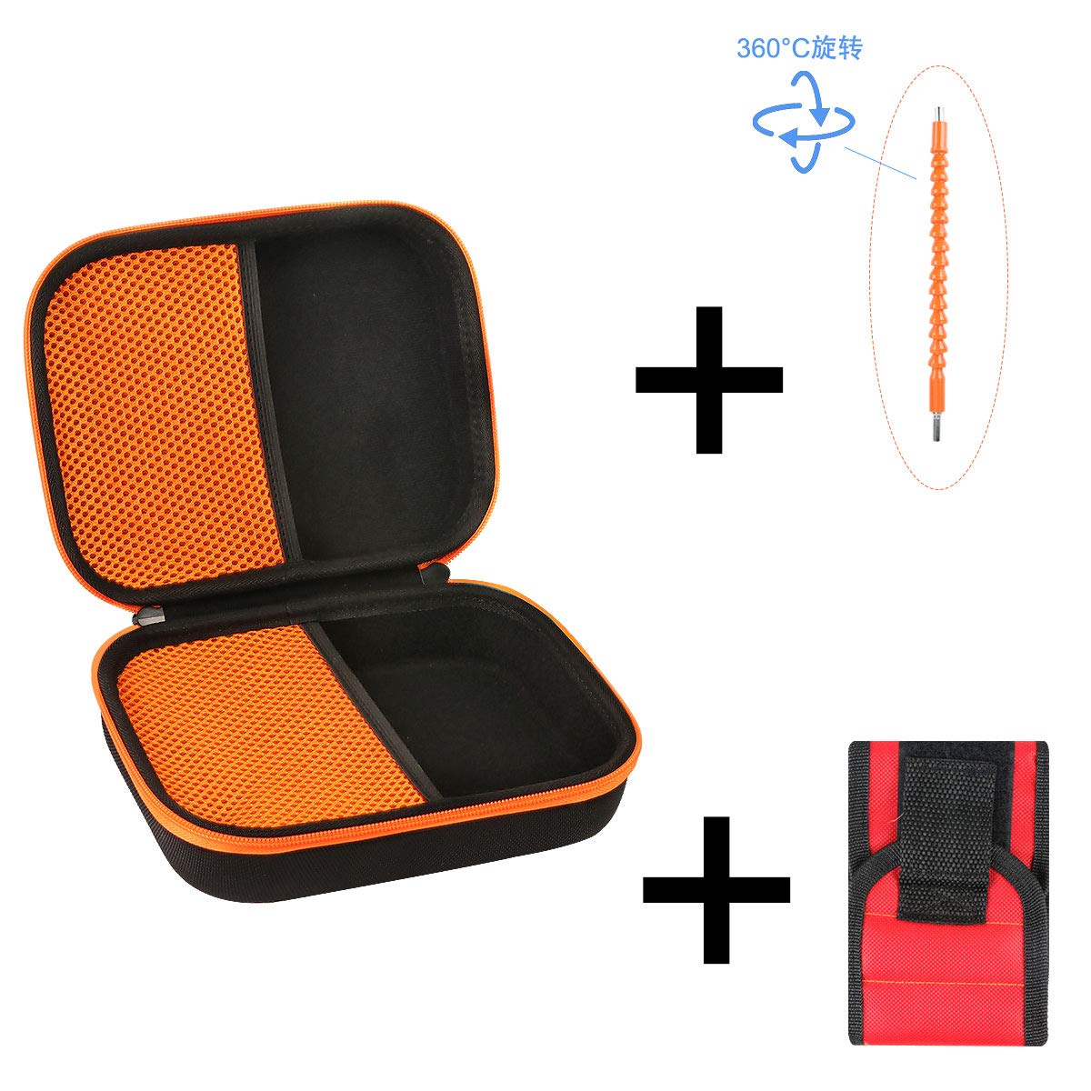 Aenllosi Hard Carrying Case Replacement for BLACK+DECKER 4V MAX Cordless Screwdriver BDCSFL20C